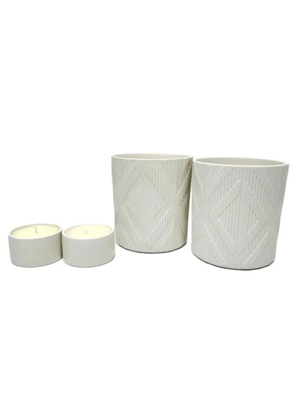 Dior Miscellaneous Candle Set Ceramic White